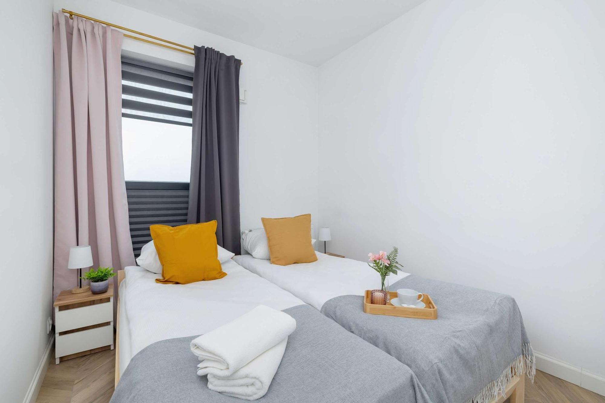 Apartmán Modern And Bright With Air Conditioning & Parking By Renters
